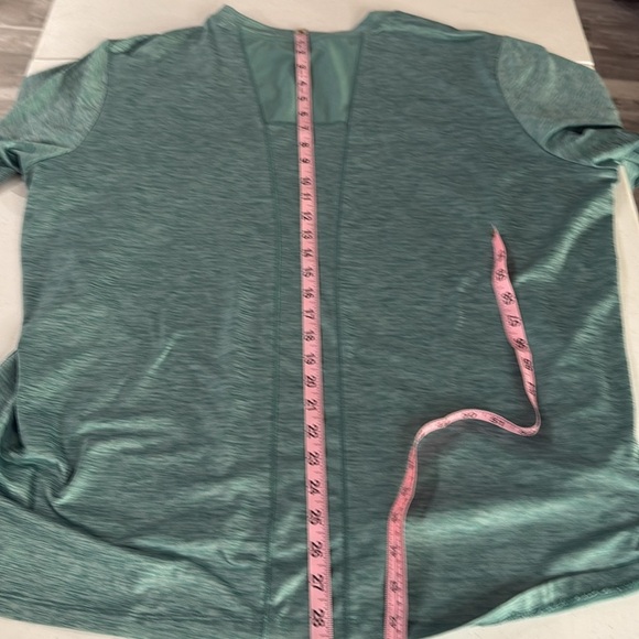 Asics Dorai Short Sleeve Tee Quick Dry Workout Shirt Heather Teal Men’s Size 2XL - Picture 9 of 11